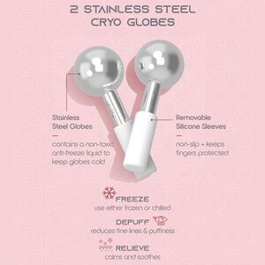 SLF Cryo Globes – Cooling Facial Massage Tools